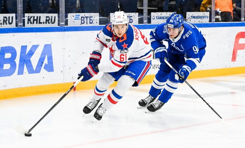    Хоккеисты "Динамо" дали бой лидеру Западной конференции. Фото: ХК СКА