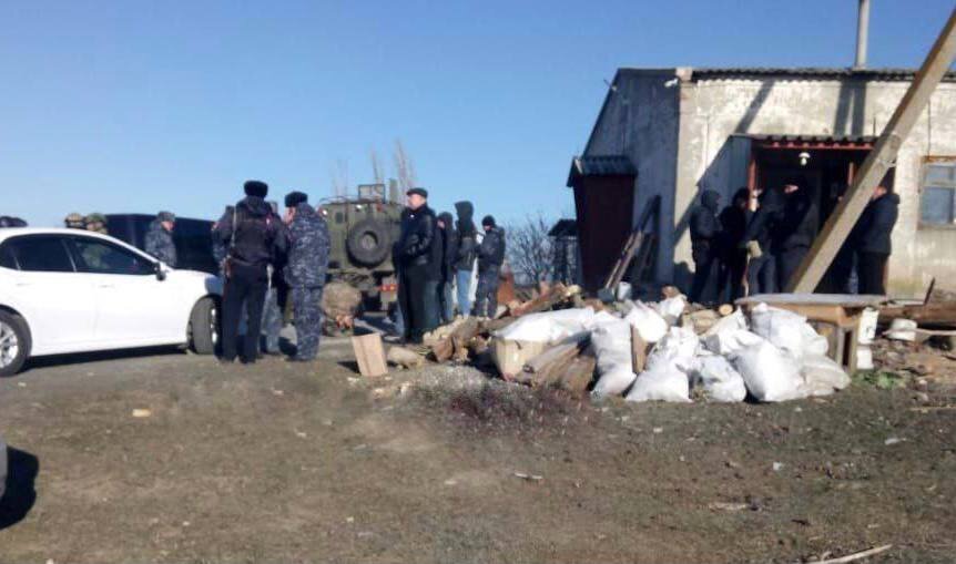 Фото задержания дезертира телеграм-канала Baza