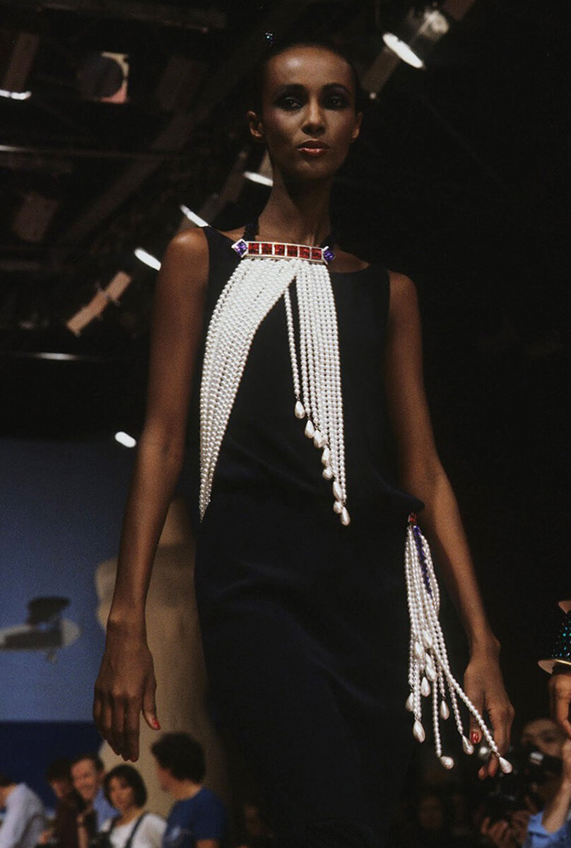    На показе Chloé весна-лето 1984