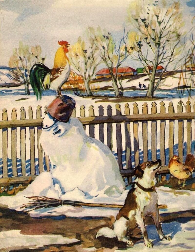 Картина художника Аркадия Александровича Пластова