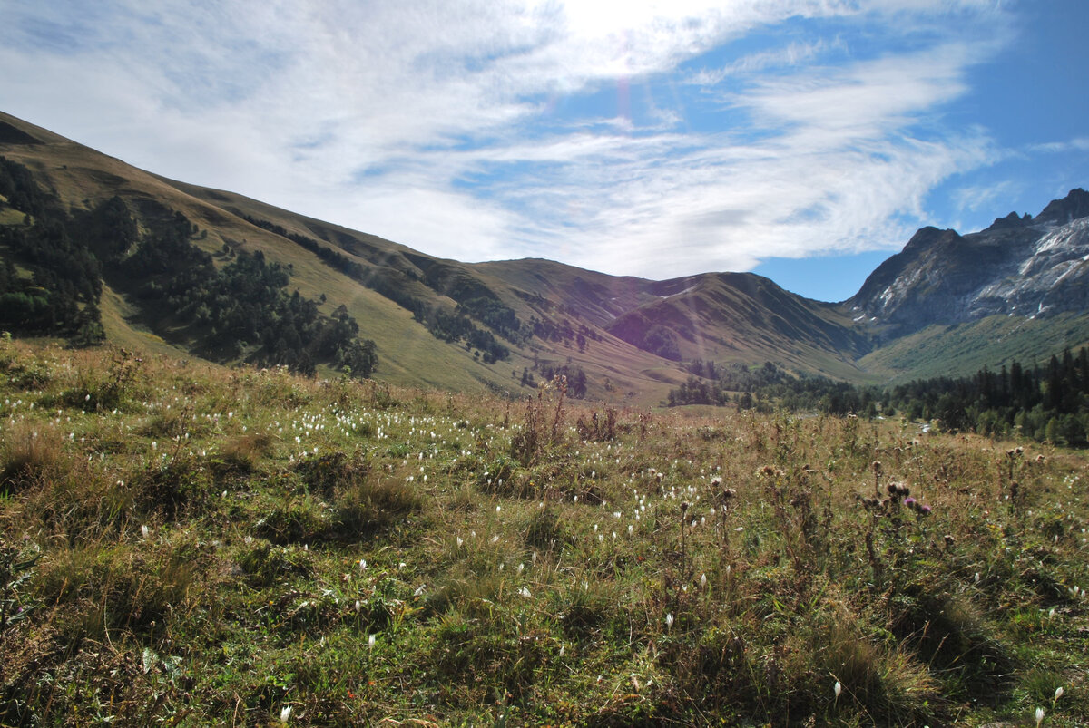 Вид на Софийское седло