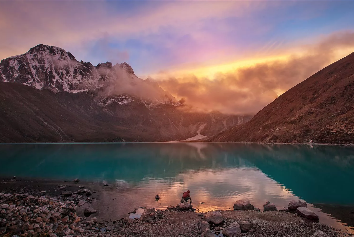 Beautiful Lakes in Himalayas презентация