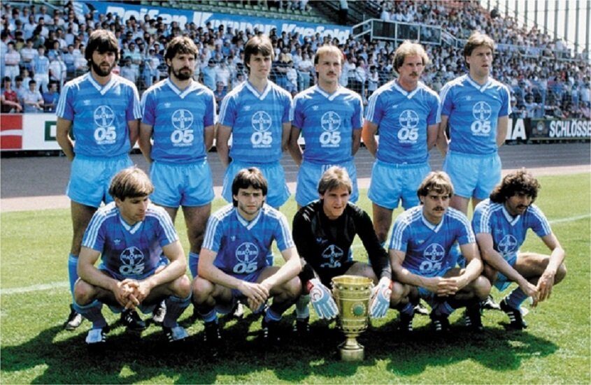 Юрдинген 05 - победитель Кубка Германии 1985 года