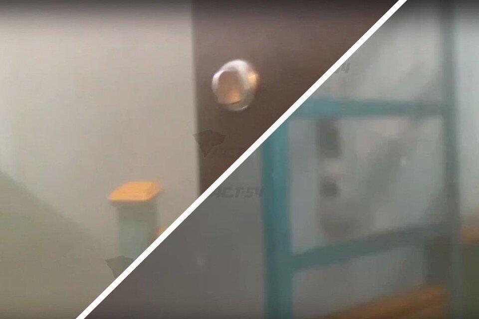     В Новосибирске подъезд дома на улице 2-ой Светлановский тупик, 12 затопило кипятком. Фото: "АСТ-54"