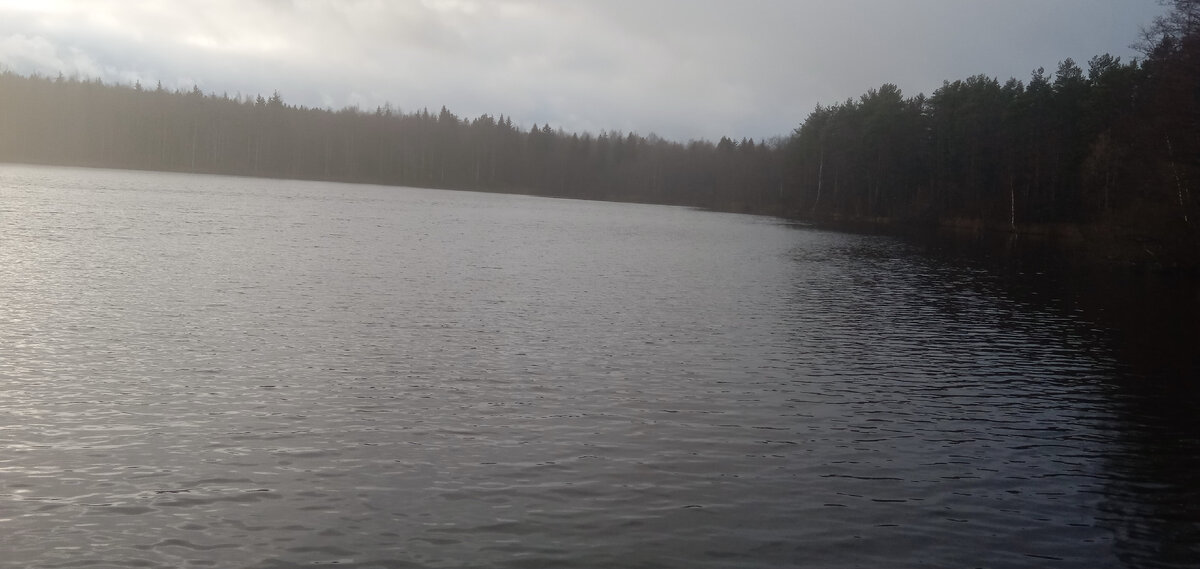 Фото Кочанов А.В. (12.11.2022) Карелия. Петрозаводск. Озеро Четырёхверстное 