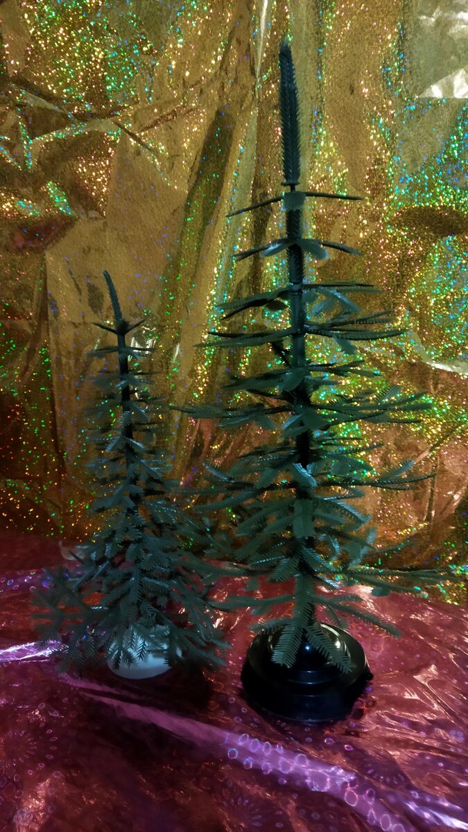 Советские настольные ёлки