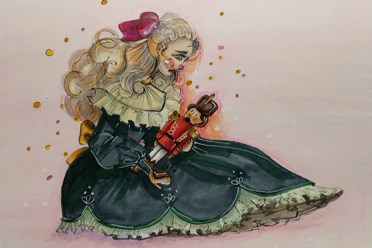 За основу взяты персонажи и сюжет сказки про Щелкунчика