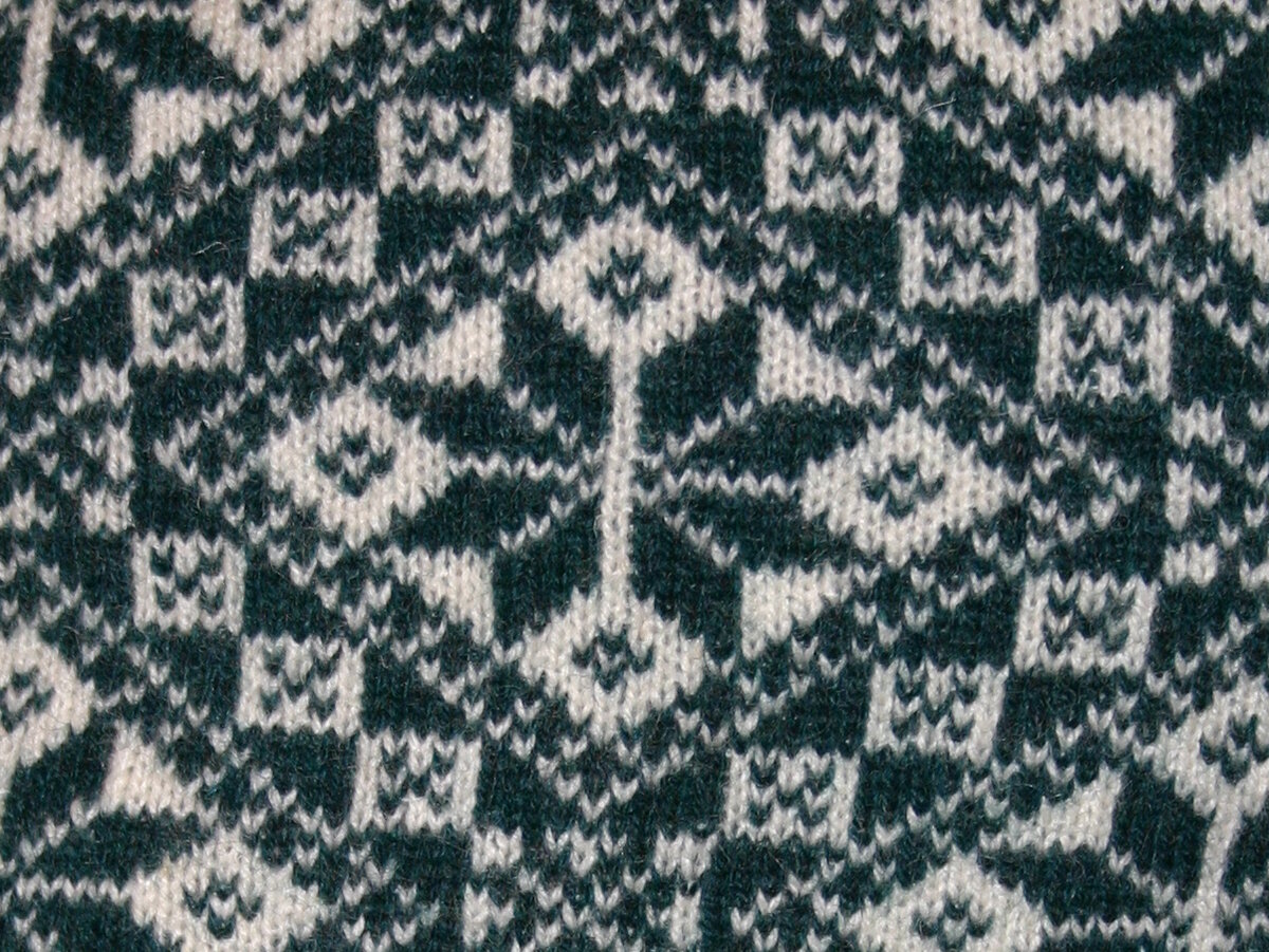 Фрагмент узора на свитере. Селбуроуз - Википедия (turbopages.org)