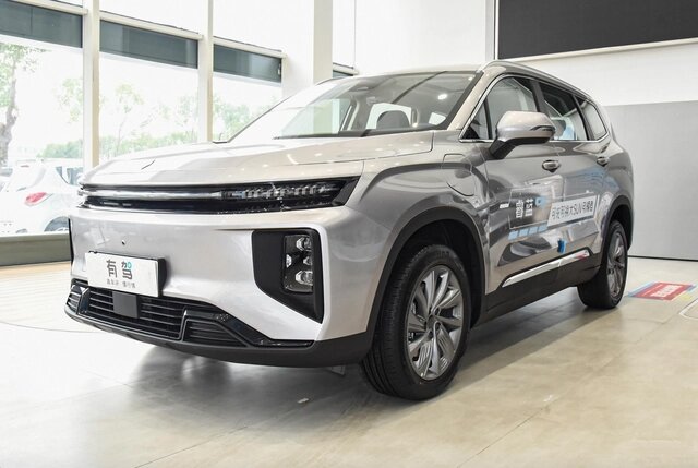 На фото: электрический кроссовер Livan RL9