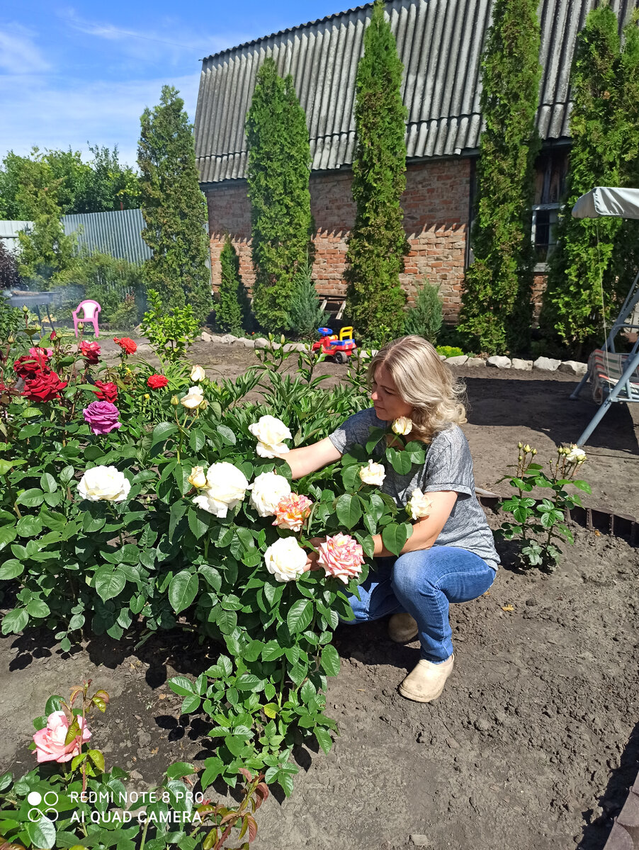 Я и розы, 2020г.