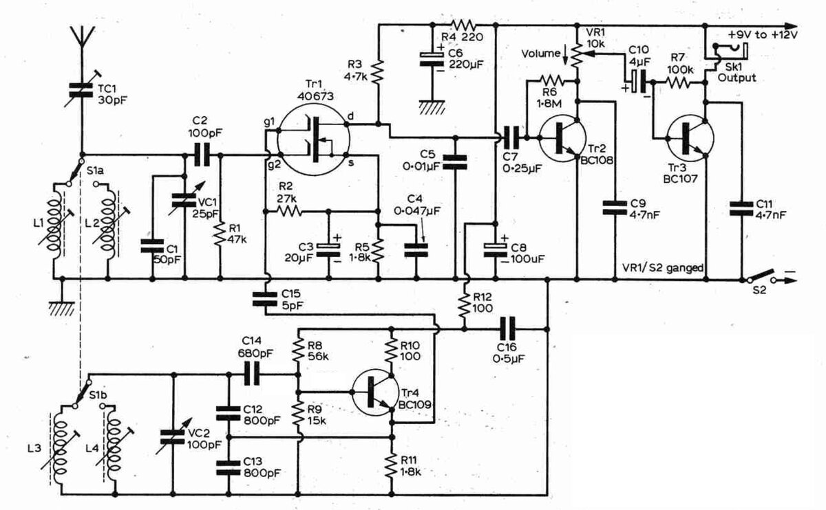 Радиоприемник прямого преобразования на 80 и 160 м - простой и ...