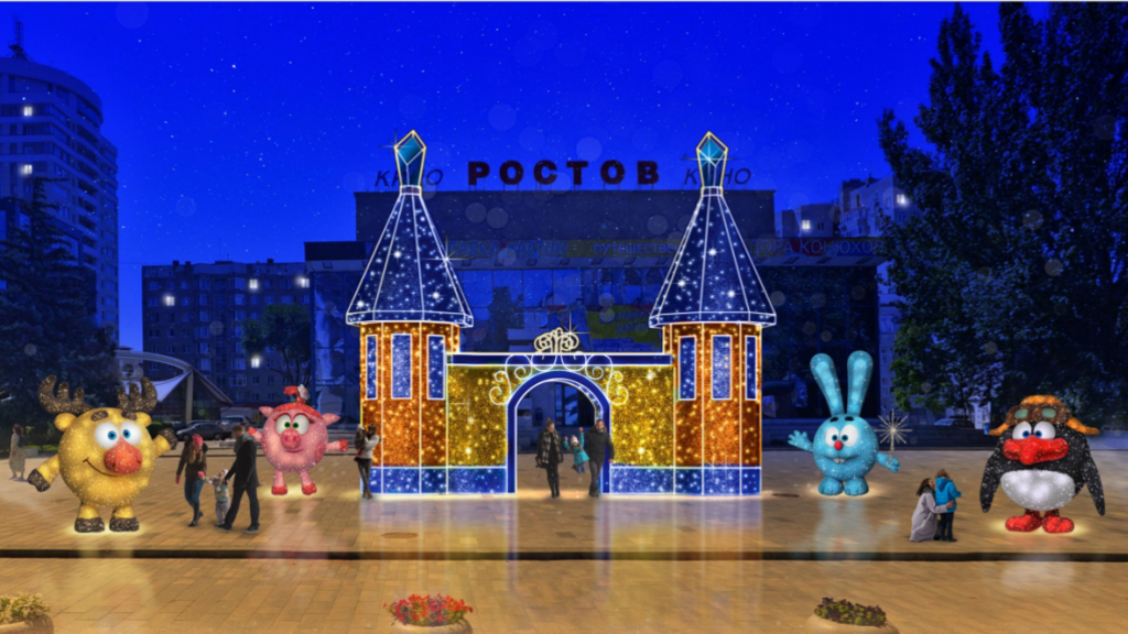     Ростовскую область полностью украсили к новогодним праздникам, но некоторые праздничные декорации мягко говоря шокировали местных жителей. Чем они напугали ростовчан, в материале RostovGazeta.