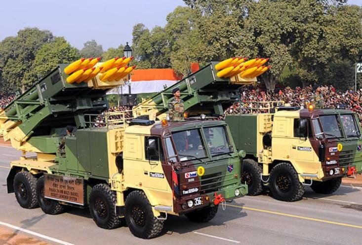 Реактивно-пусковые установки - Pinaka