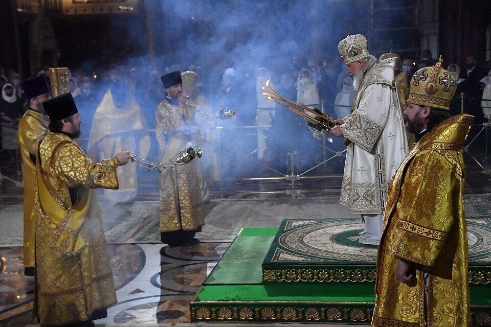     К перемирию в Рождество призвал патриарх Кирилл. Владимир ВЕЛЕНГУРИН