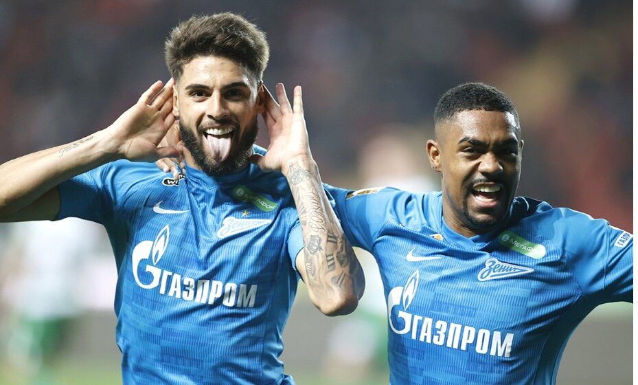    Нападающий «Зенита» Юри Алберто может весело попрощаться с Россией. Фото: РПЛ
