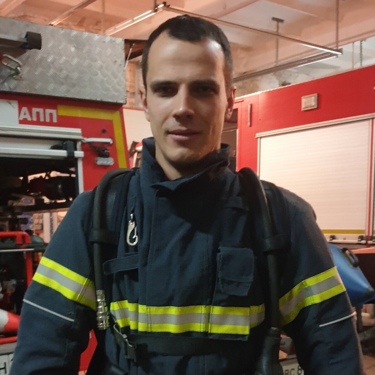 Андрей - спасатель ПСО Экстремум, добровольный пожарный.