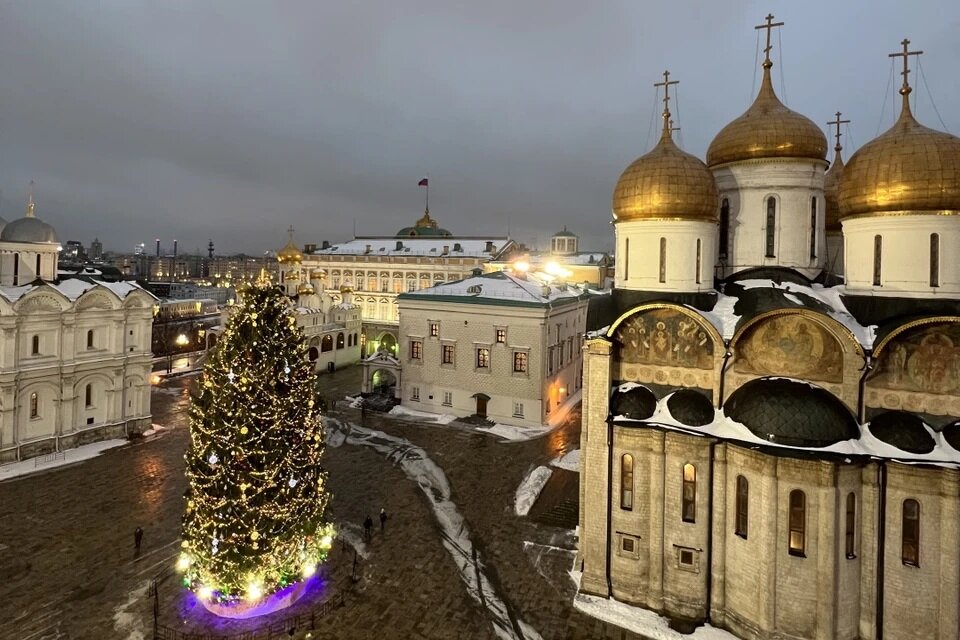 Какие были главные ёлки в разных городах России на Новый 2023-й год. Хит-парад новогодних красавиц и "не красавиц".