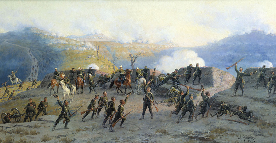 А..Д. Кившенко. Сражение на Шипке. 1893