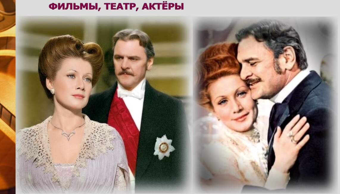 Анна Твеленева и Юрий Яковлев. Коллаж автора