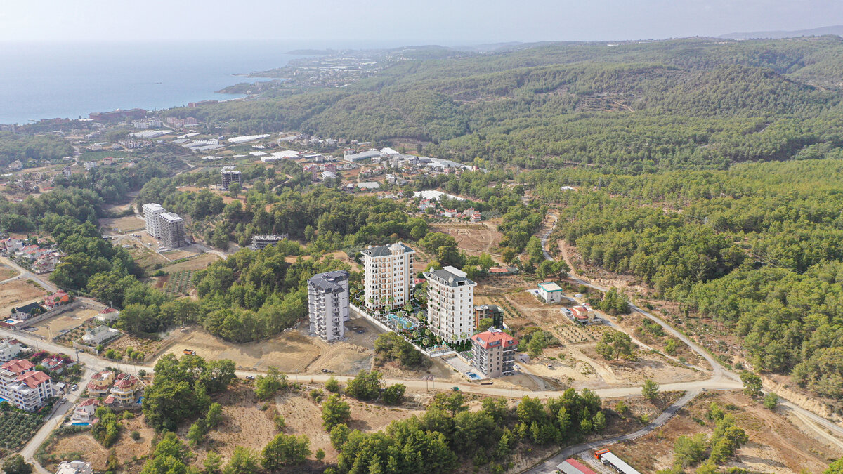 Расположение блоков Хайпарк Хилл