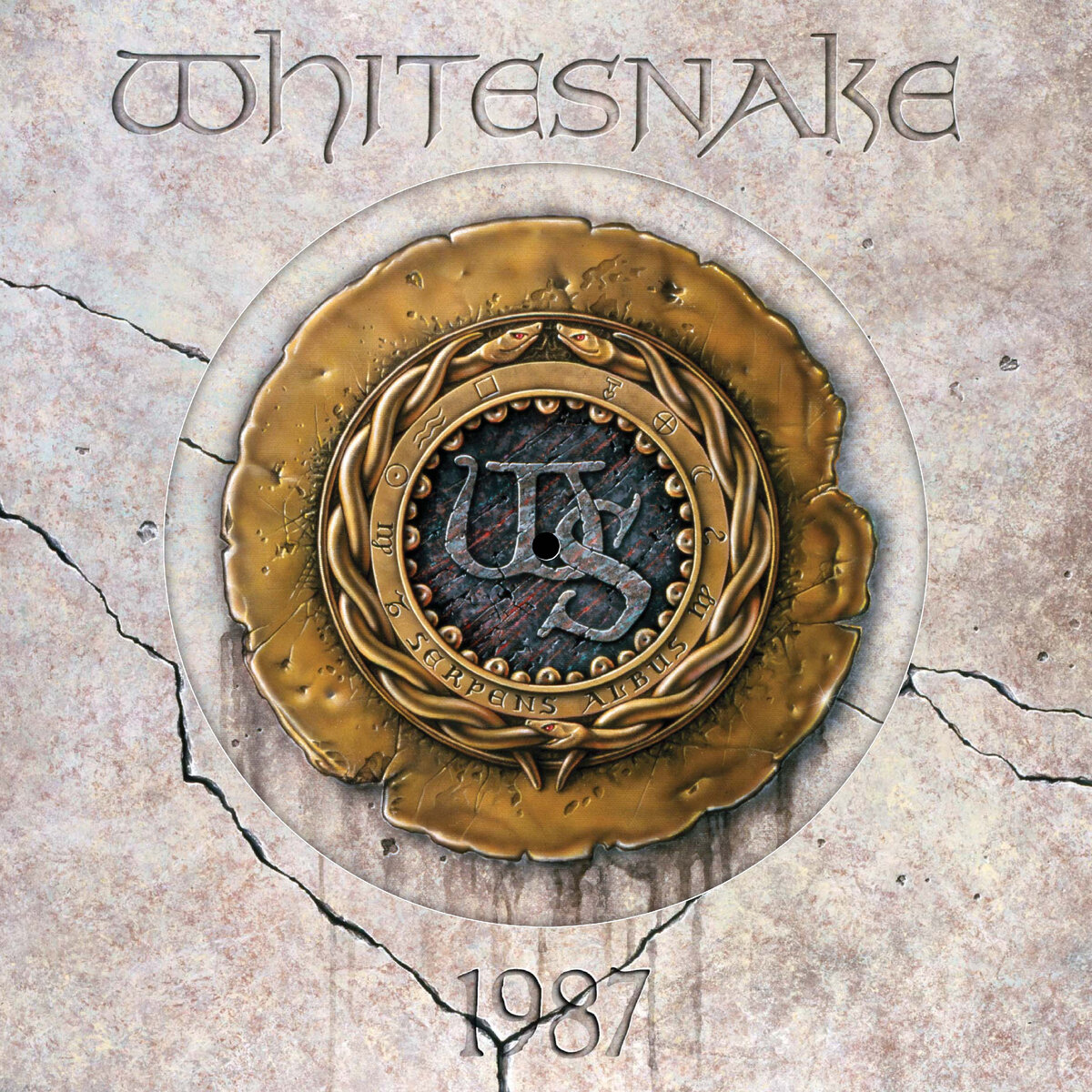 Обложка альбома Whitesnake "1987"