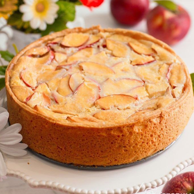 Рецепт шарлотки картинки
