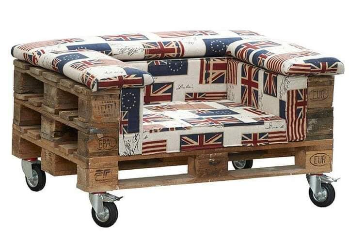 Кресло из паллет