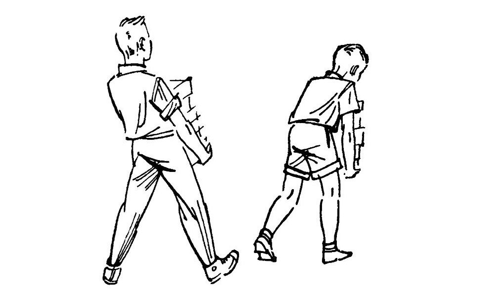 Все иллюстрации к статье созданы автором, источники изображений — книжная серия "Библиотечка пионера" 1950-1970 гг. (личный архив автора)