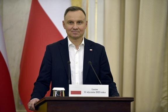    Президент Польши Анджей Дуда, Markiian Lyseiko / globallookpress.com