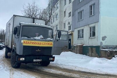    Машина аварийной службы в Можайске © Пресс-служба Министерства жилищно-коммунального хозяйства Московской области