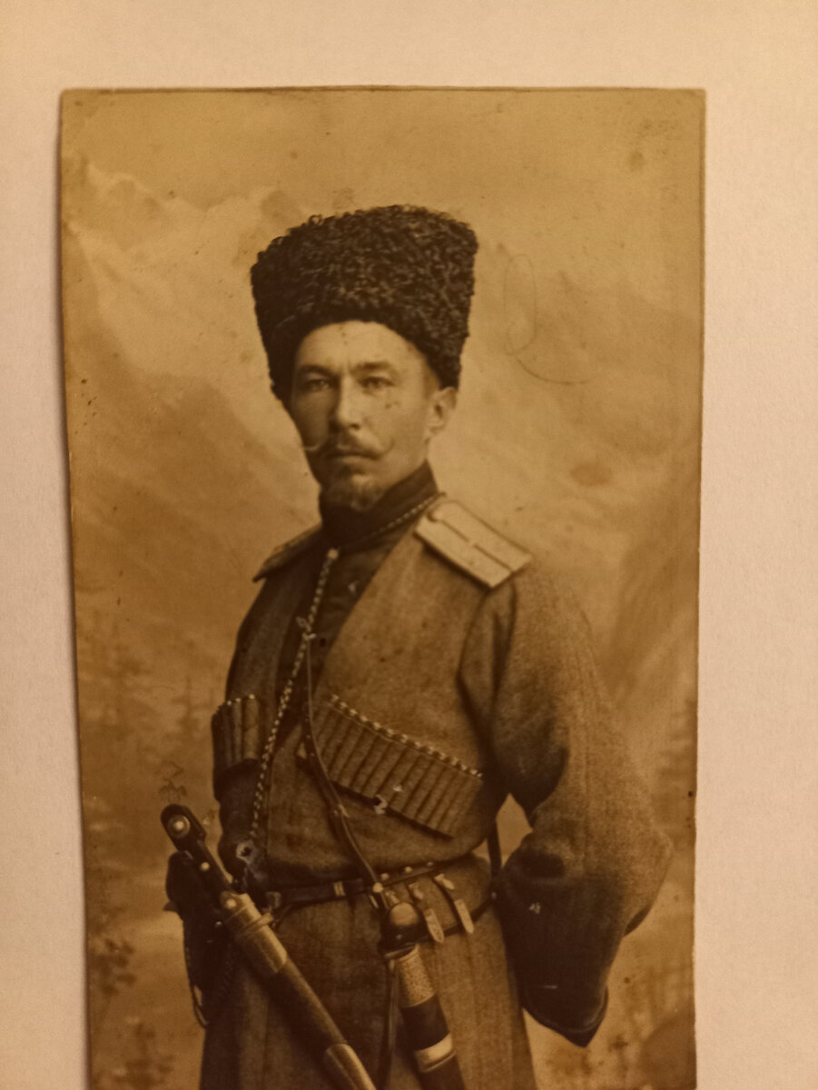  Отец Николая, Борис Робертович. Офицер царской армии.