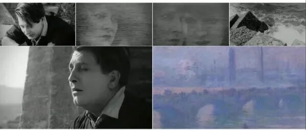Фильм «Верное сердце», режиссер Жан Эпштейн, 1923 год / «Мост Ватерлоо», Клод Моне, 1904 год