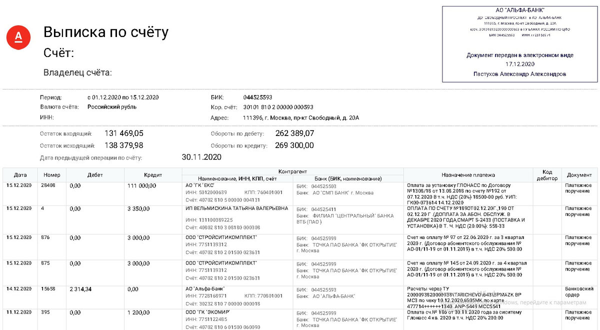 Как получить выписку из банка | Налог-налог.ру | Дзен