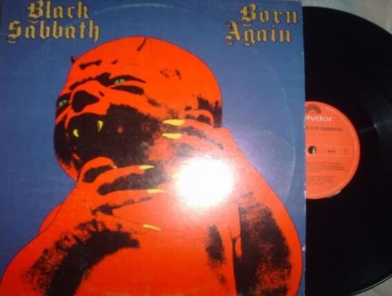 Black Sabbath «Born Again», 1983 г., венесуэльский выпуск на Polydor