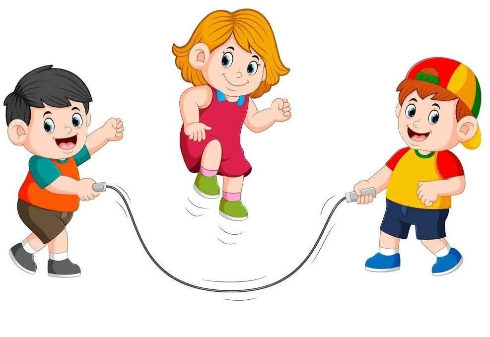    Нам всем хотелось бы вырастить своих детей гармонично развитыми.  Как это сделать? Все дети любят подвижные игры, бег и прыжки – самые универсальные средства оздоровления, причём не только в детском, но и в любом возрасте. Это и понятно: при беге и прыжках в процесс активного движения вовлекается весь организм, развиваются разные группы мышц. Человек приобретает силу и выносливость. Но и это ещё не всё. При равномерной физической нагрузке улучшаются умственные способности ребёнка, благодаря физическим нагрузкам, особенно регулярным пробежкам он лучше учится. Казалось бы, какая связь между бегом и успехами, например в математике? Оказывается прямая, во время бега клетки организма получают во много раз больше кислорода, чем в состоянии покоя, естественно они таким же ускоренным темпом освобождаются от шлаков. В первую очередь этот процесс затрагивает клетки головного мозга, наиболее восприимчивые к притоку кислорода. Именно поэтому занятия бегом улучшают функции головного мозга. Для занятий физкультурой совсем не обязательно покупать дорогостоящие тренажёры. Существуют очень простые приспособления, помогающие сделать тренировку и увлекательной, и эффективной. Одно из лучших приспособлений для тех, кто хочет стать сильным, умным и красивым - обычная детская скакалка. Можно сказать, что скакалка - супертренажёр, настолько она полезна, проста и удобна. Самые опытные тренеры до сих пор используют её в тренировках с самыми именитыми спортсменами. Почему? Вы легко поймёте это, если попрыгаете через скакалку без остановки в течение хотя бы одной минуты. С непривычки нагрузка покажется вам весьма ощутимой. Но дело не только в интенсивности нагрузки. Скакалка помогает развивать основные физические качества - силу, выносливость, скорость, ловкость. К сожалению не все современные дети умеют прыгать через скакалку. Как выяснилось, более 70% учеников первых классов не берут её в руки. Наши дети полюбили другие игры  – виртуальные, и готовы сидеть за компьютером дни напролёт. Постарайтесь заинтересовать ребёнка, пригласите его друзей, соседских ребятишек. Именно за счёт прыжков можно добиться великолепных результатов в развитии согласованности движений, научиться правильно, распределять степень мышечного напряжения практически во всех отделах тела, натренировать сердце, сосуды, мышцы. Научившись прыгать, ребёнок быстро войдёт во вкус, и уж тогда его от этого занятия не оторвёшь. В плане выносливости он будет получать даже более значительную нагрузку, чем при беге на длительные дистанции. Конечно, здесь следует соблюдать осторожность - ребят, имеющих лишний вес или проблемы со здоровьем, нужно научить, правильно дозировать нагрузки, контролируя пульс.
Прыжки через скакалку надо разнообразить, подобрать нагрузку и спланировать её по нарастающей.  Благодаря скакалке развивается не только выносливость и ловкость, но и сила, в первую очередь нагрузка падает на мышцы голени и стопы, активно работают так же мышцы рук и торса. Постепенно ребёнок учится включать в работу минимум мышц, экономить энергию и распределять силы для более продолжительной работы. Этот навык очень ценен, он потом переносится на любые физические занятия, будь то бег или плавание. Скоростные качества тоже неплохо тренируются Лучше всего отрабатывать их таким образом: за минимальный промежуток времени (30 секунд) совершить максимальное количество прыжков. Чтобы заинтересовать ребёнка предложите ему поставить личный рекорд. Да скакалка – универсальный тренажёр, который может развить все физические качества, за исключением гибкости. Впрочем, как способ для разогревания мышц при подготовке к упражнениям на растяжку, она так же весьма эффективна.
          Особенно полезна она малышам. Ребёнок быстро растёт, а прыжки через скакалку помогают формироваться костной ткани, а регулярная нагрузка на стопы при правильном мягком приземлении - отличная профилактика плоскостопия. Развернутые во время прыжков плечи и отведенные в стороны руки помогают не только выработать правильную осанку, но и гарантируют максимальный приток воздуха в легкие.

 Как правильно выбрать скакалку?
       Нужно обязательно примерить её по росту, для этого ребёнок должен взять её за ручки, встать на неё и развести руки под углом 45 градусов от туловища. Не торопитесь обрезать скакалку, если она окажется длинной, ведь ребёнок быстро растёт, можно просто перевязать узел в ручках, только не покупайте ребёнку яркие китайские скакалочки они очень лёгкие, быстро рвутся. Со скакалкой можно заниматься где угодно: на улице, в парке, в коридоре, дома. Взрослые могут соорудить скакалку и для себя, огромная польза для здоровья и ребёнку веселее!

