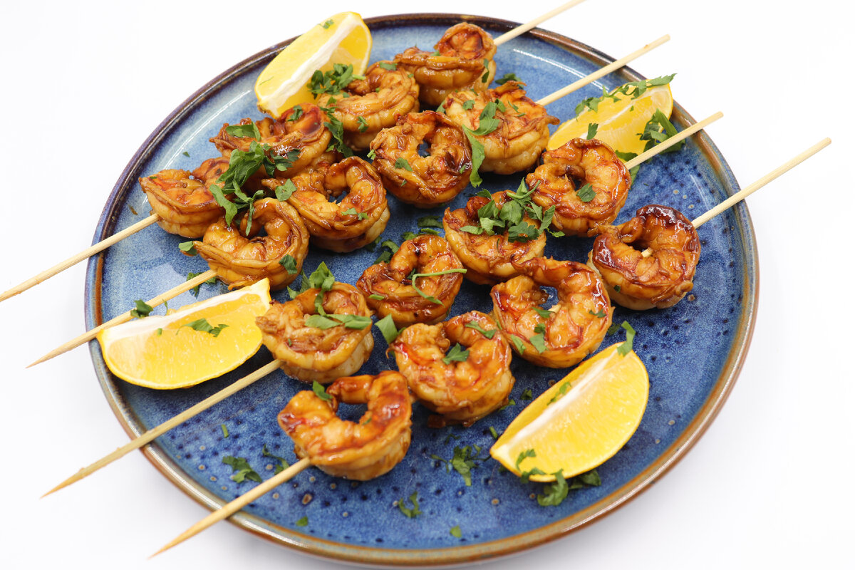 Креветки в соусе терияки #chefmfkos