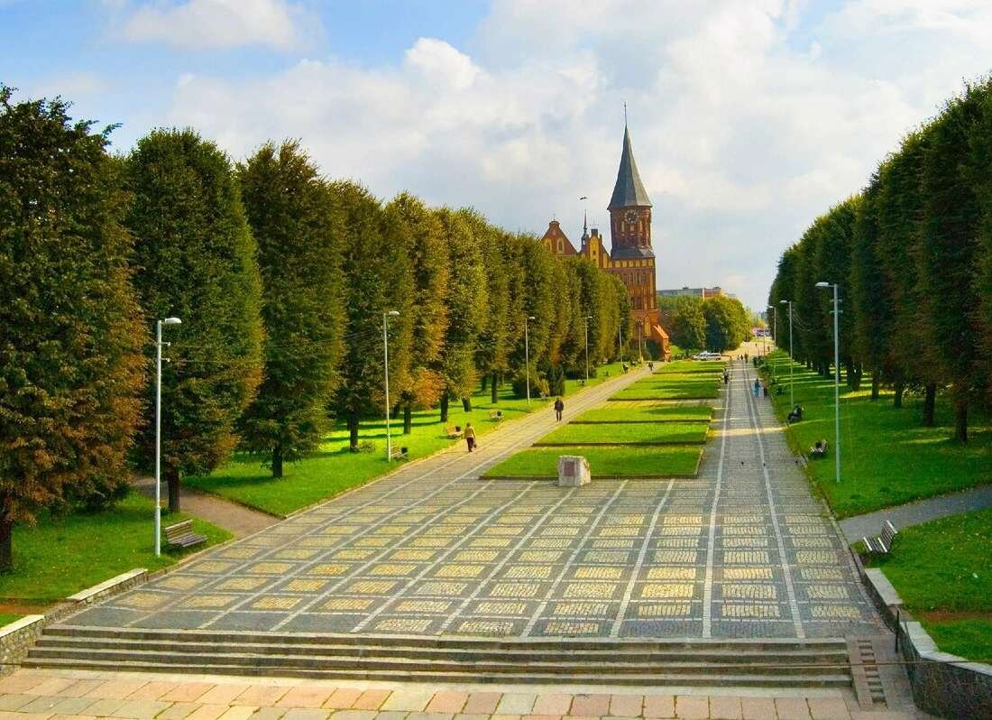 Остров Канта. Вид на Кафедральный собор