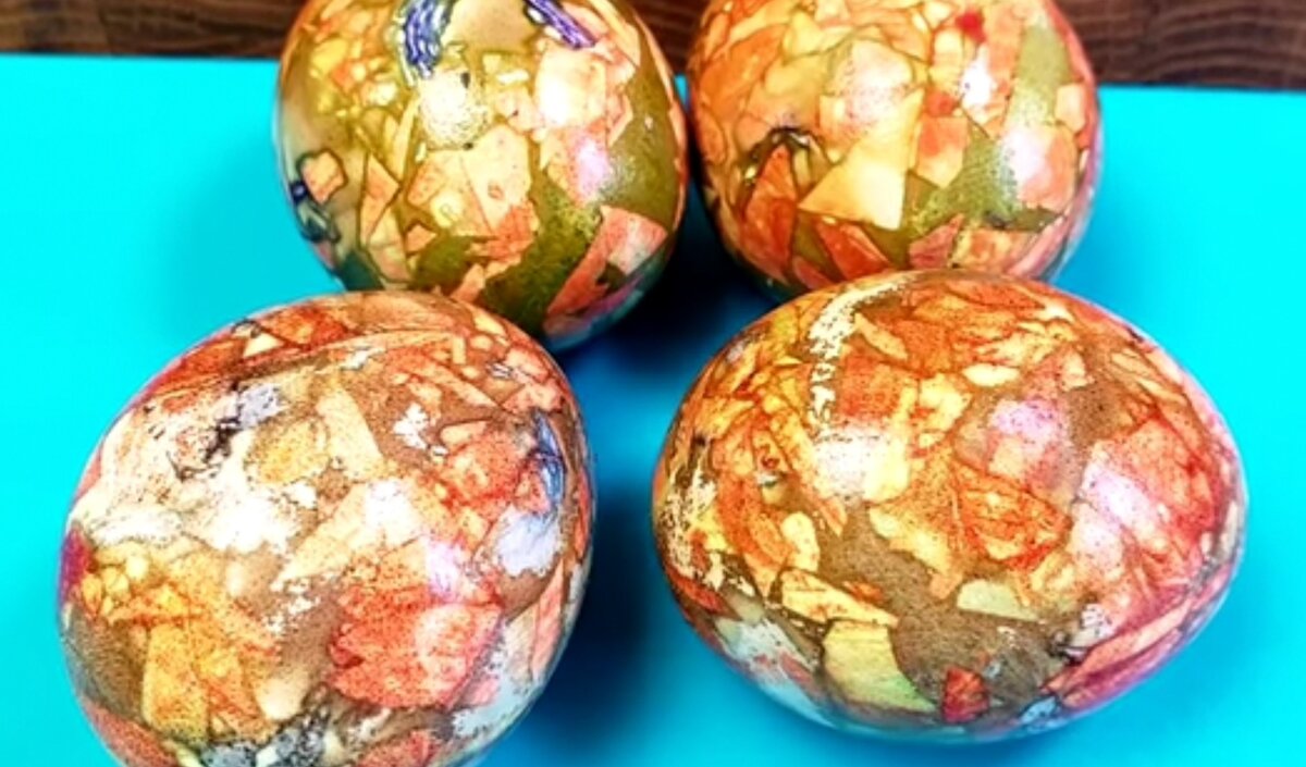 Мраморные яйца 