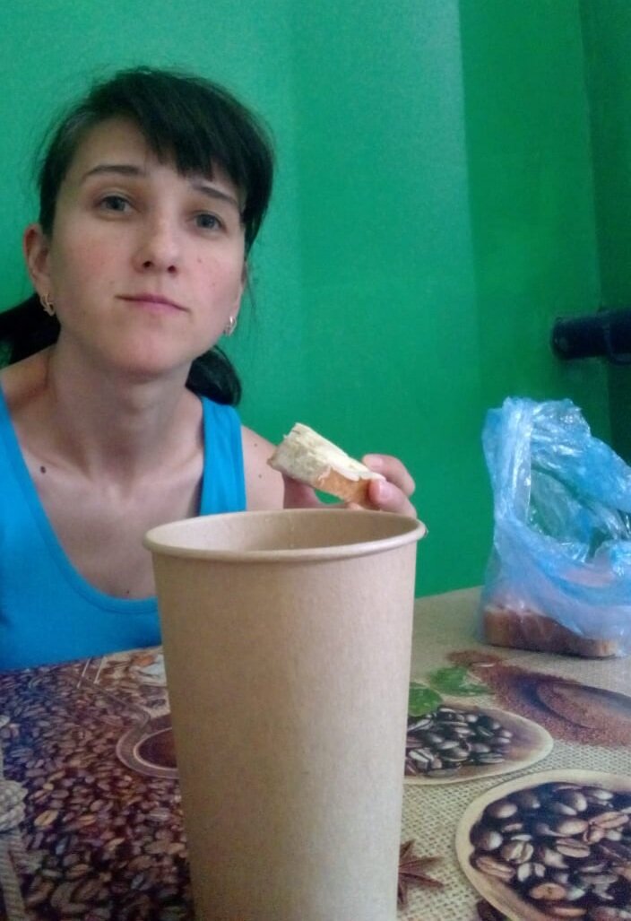 Стакан ещё не отвернуться гофрой.