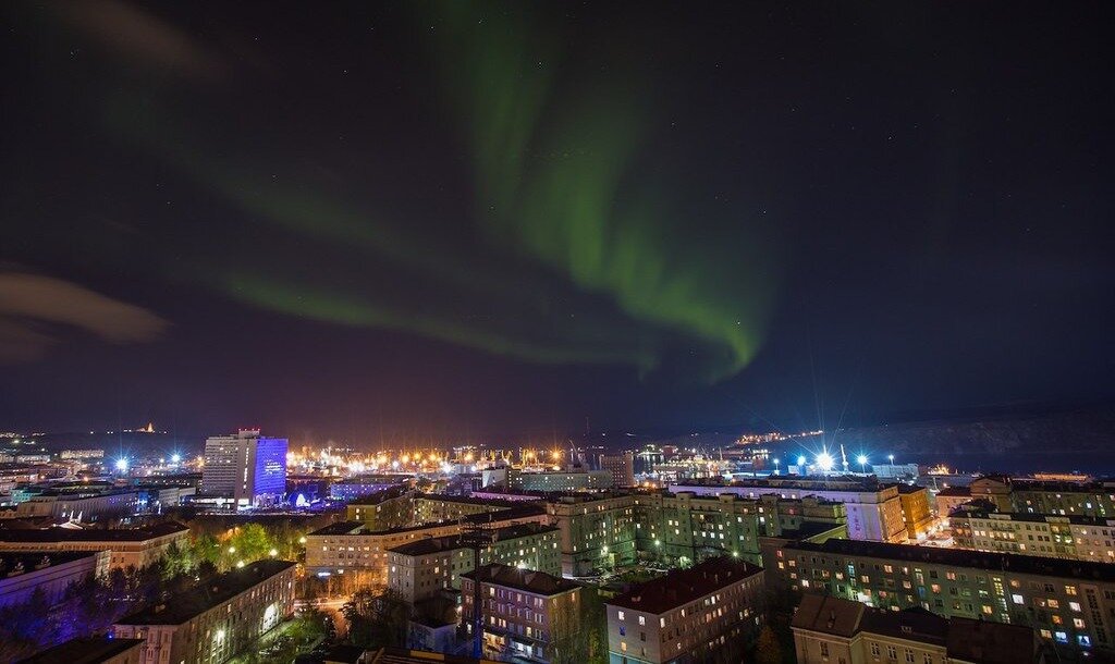 Фото: Мурманск зимой
