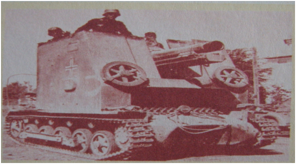 sIG 33, 150-mm гаубица на базе шасси танка Pz.1 Ausf B.