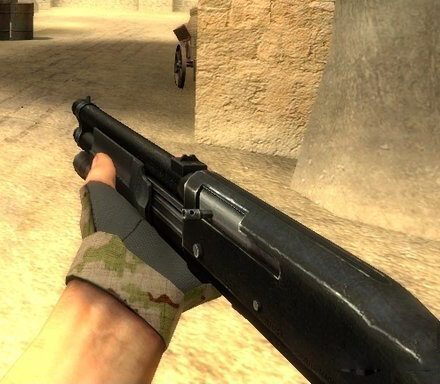 M3 (в игре LEONE 12 Gauge Super) — дробовик в серии игр Counter-Strike. Довольно дешевый, но после каждого выстрела требуется ручное досылание патрона, что делает скорострельность достаточно низкой.