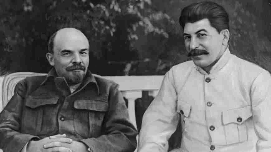 Владимир Ильич Ленин со Сталиным