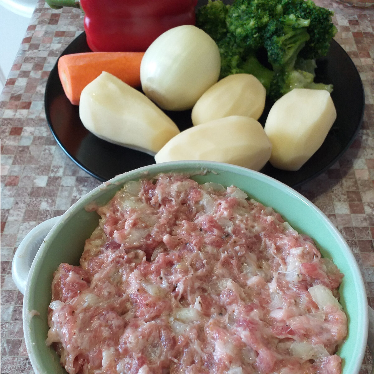 Заправляем мясной фарш