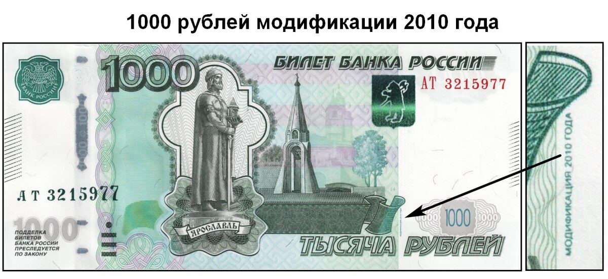 Сколько раз банк россии модифицировал банкноты образца 1997 года