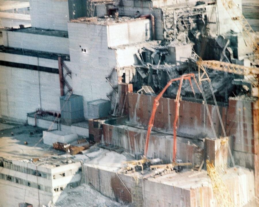 Фотографии чернобыльской аэс после аварии