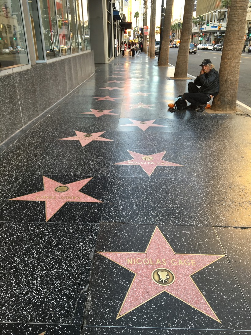 Аллея славы в Голливуде. 