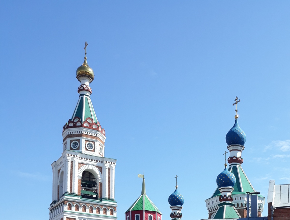 Колокольня Храма Казанской Иконы Божьей Матери. Фото автора