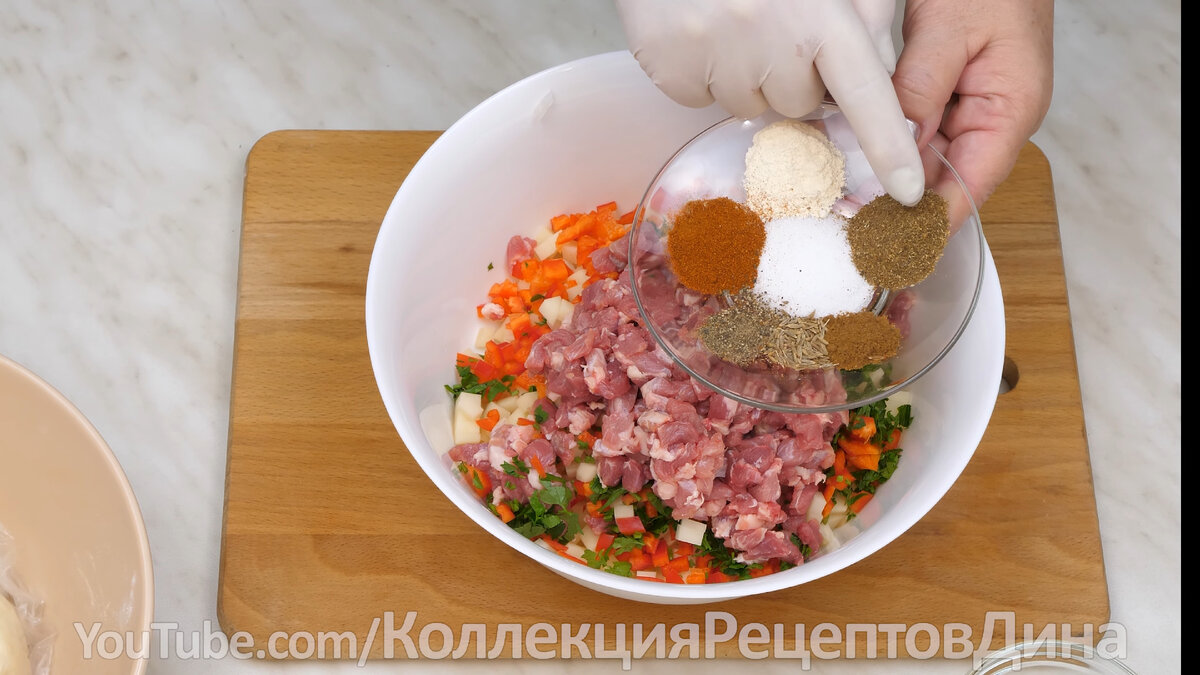 Пироги из бездрожжевого сдобного теста (с мясом и с яблоками)