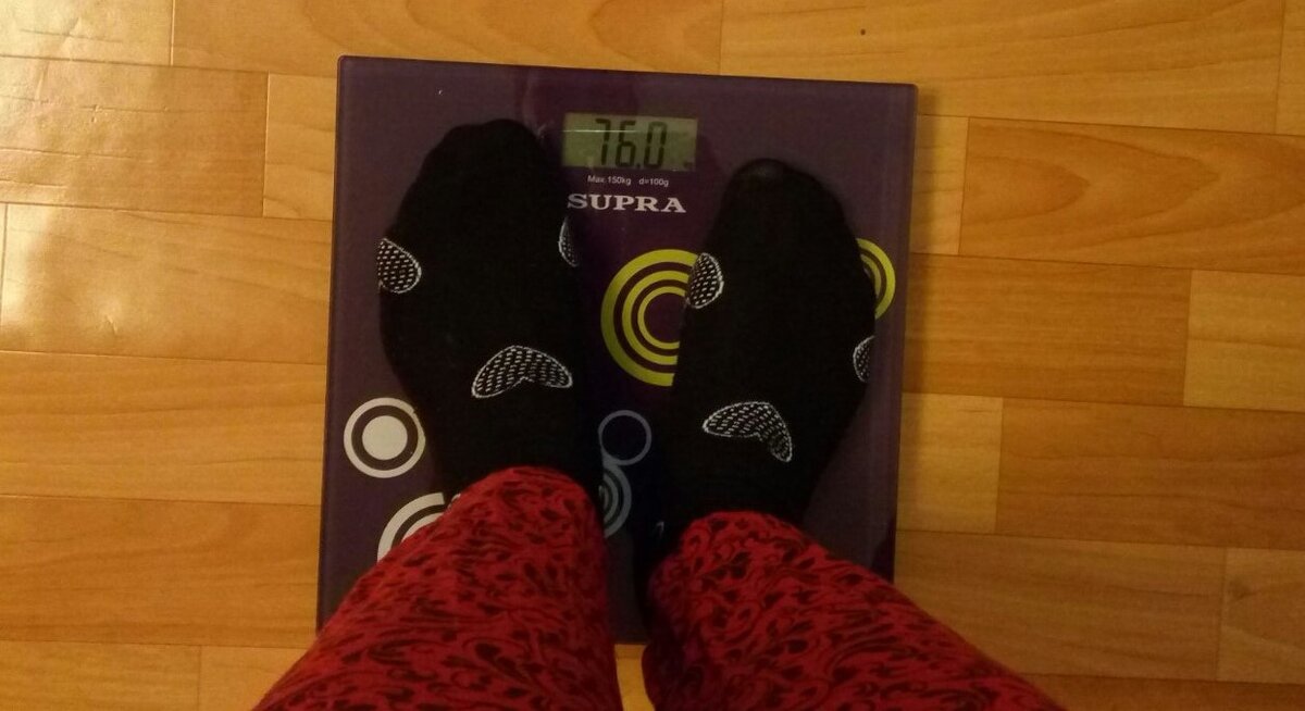 сколько ни тренируйся, ни ограничивай питание, вес будет крутится вокруг привычной цифры